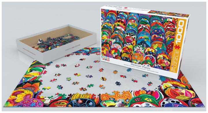 Produktbild Eurographics Mexikanische Keramikteller (1000 Teile)