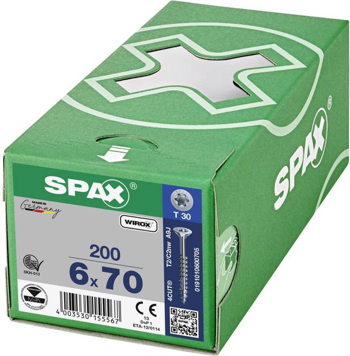 Produktbild Spax Spanplattenschrauben (200 Schrauben pro Stück)