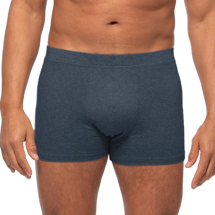 Actual product image Almonu 6 Pack Organic Cotton - Melange Retro Short / Pant (L, pack of 6)