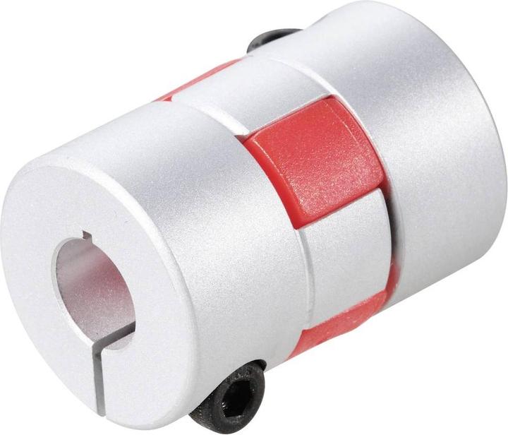 Produktbild Reely Wellenkupplung Passend für Welle (Details): 4 mm Aussen-Durchmesser: 20 mm