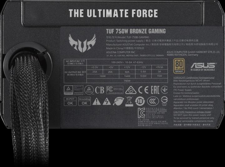 Produktbild ASUS TUF GAMING 750B (750 W)