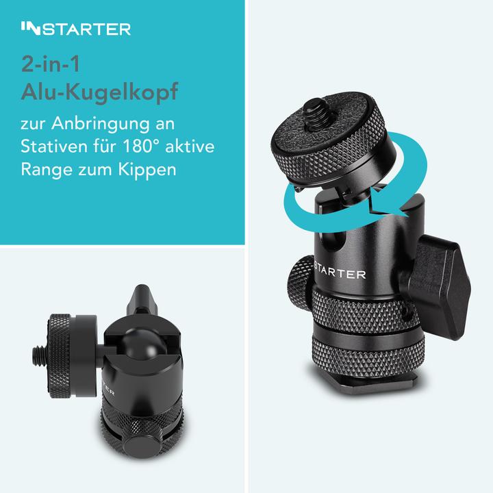 Produktbild Wiltec FlexMount Kopf (Kugelkopf)