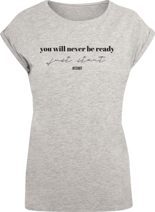Actual product image Merchcode Ladies Just Start T-Shirt - 112551 (M)
