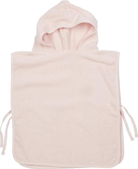 Meyco Terry towelling bath poncho 1-3 jaar soft pink