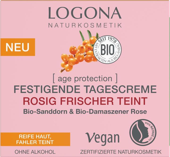 Produktbild Logona age protection Tagescreme Rosig frischer Teint Creme (50 ml, Tagescreme)