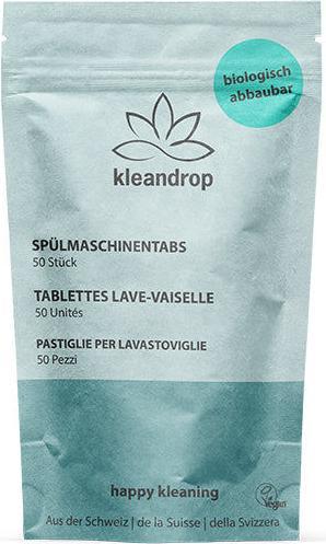 Produktbild Kleandrop Spülmaschinentabs (Tabs, 50 Waschgänge)