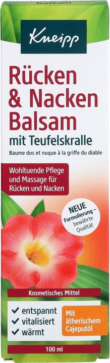 Actual product image Kneipp Back and Neck Balm (100 ml)