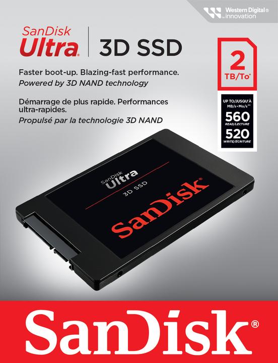 Actual product image SanDisk Ultra 3D (2000 GB, 2.5")