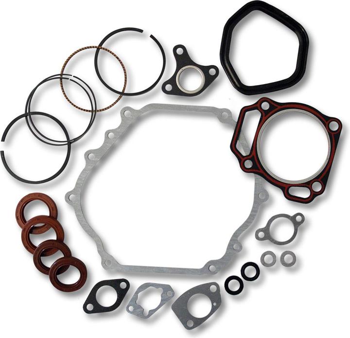 Produktbild Wiltec Benzinmotor 13 PS Ersatzteil Dichtungssatz Kolbenring Dichtungen Kolben Motor (Gartenmaschinen Ersatzteile)