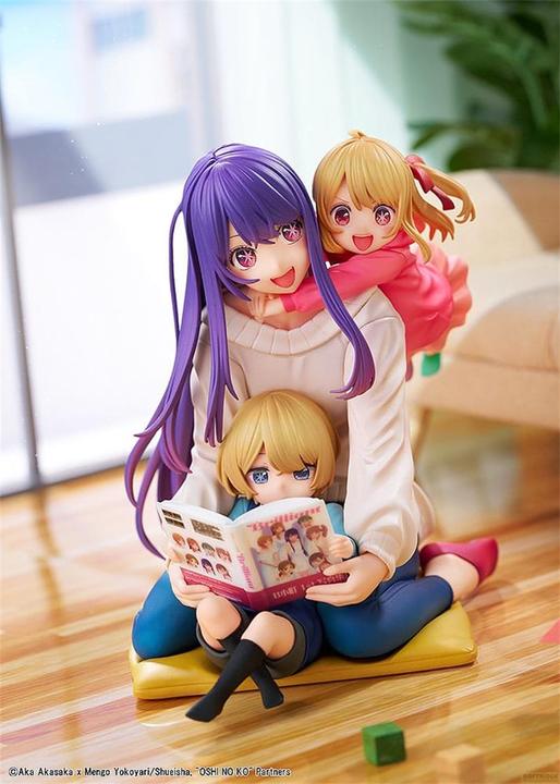 Actual product image Kadokawa Oshi no Ko PVC Statue 1/8 Ai, Aqua & Ruby Mother and Children 10 cm