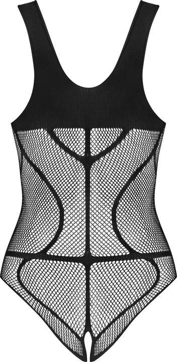 Actual product image Obsessive B336 Crotchless Teddy - Black (S, M, One size, M/L)