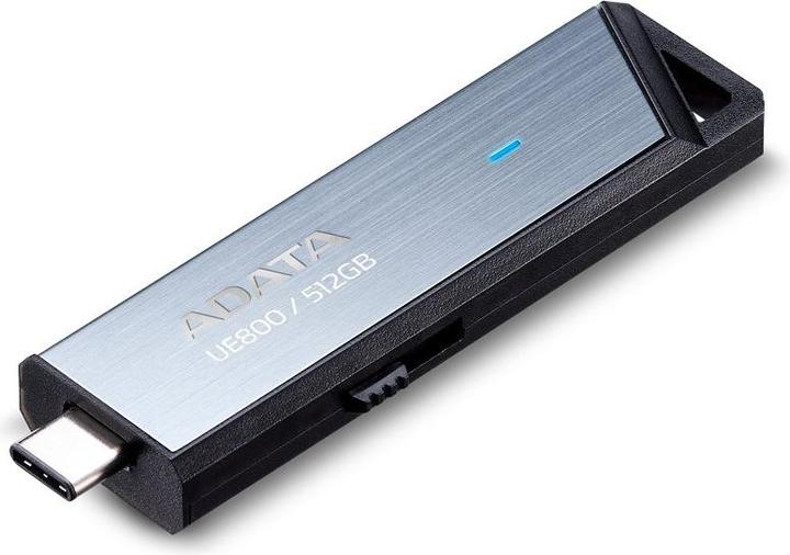 Immagine prodotto Adata Unità flash USB UE800 USB Type-C 3.2 Gen 2 (3.1 Gen 2) Argento (512 GB, USB-C, USB 3.2 Gen 2)