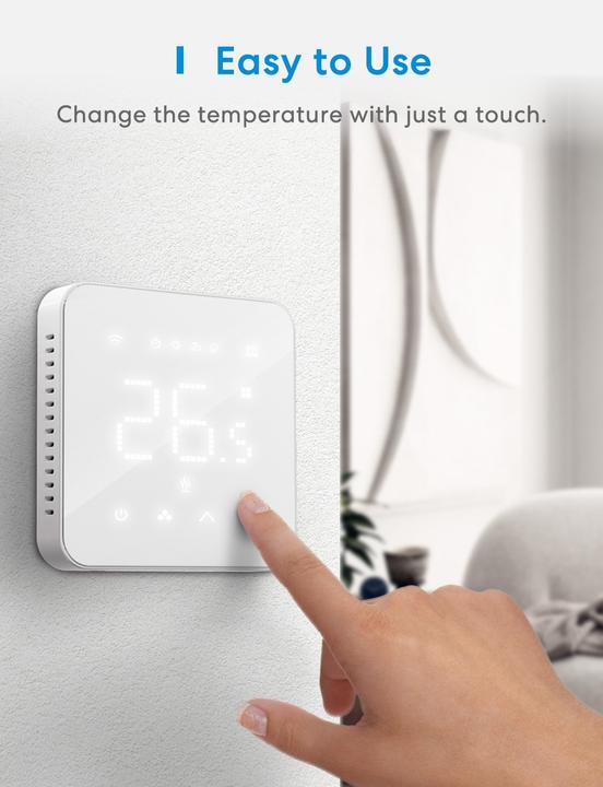 Actual product image Meross Smart thermostat
