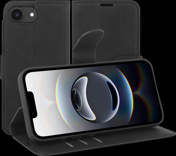 Produktbild Cazy Premium-Geldbörsen-Etui, Magnetisches Geldbörsen-Etui, Kartenfächer, Ständer (Apple iPhone 16e)