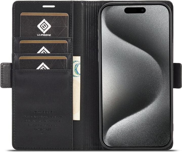 Image du produit LC.Imeeke iPhone 16 Pro - Etui à rabat Business (Apple iPhone 16 Pro)
