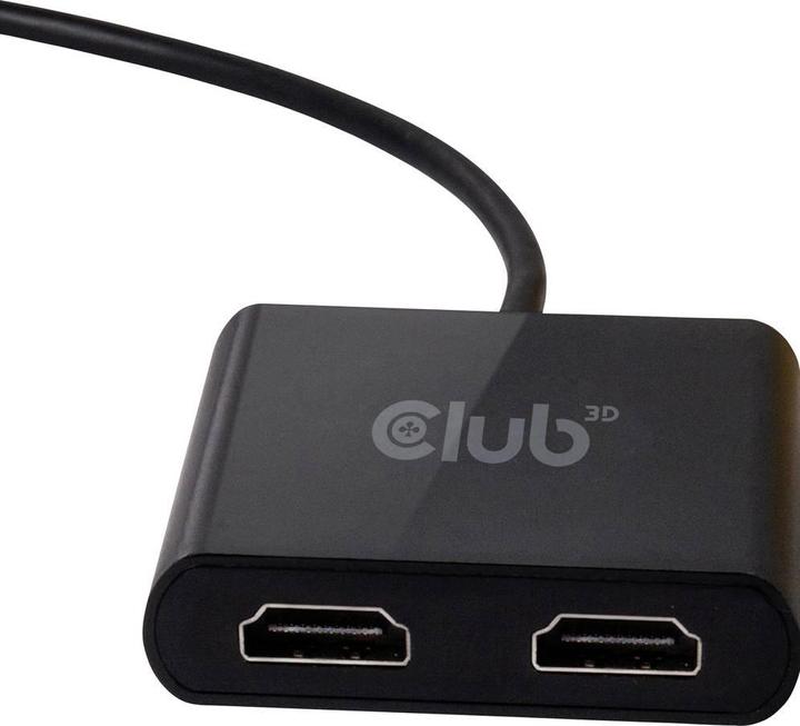 Image du produit Club 3D Adaptateur USB A vers HDMI 2.0 double moniteur 4K 60Hz