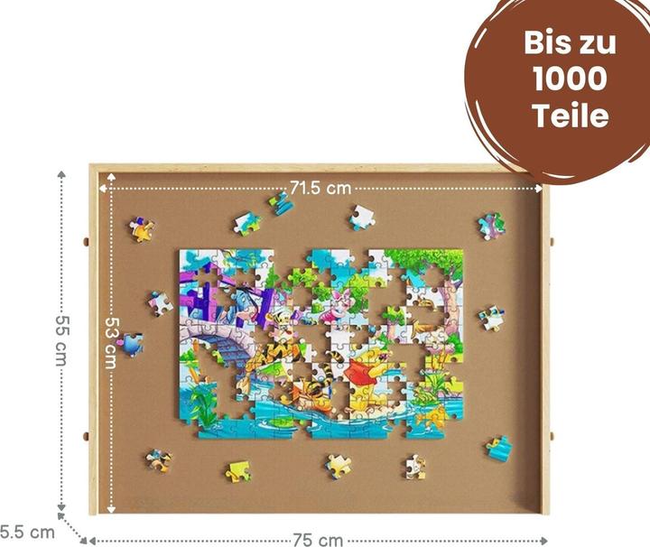 Actual product image Hermex Puzzle board with pull-outs Puzzle board Puzzle base (1000 pieces)