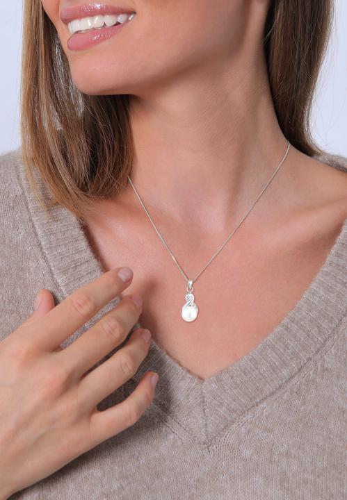 Actual product image Elli Infinity pearl (925 Silver, 45 cm)
