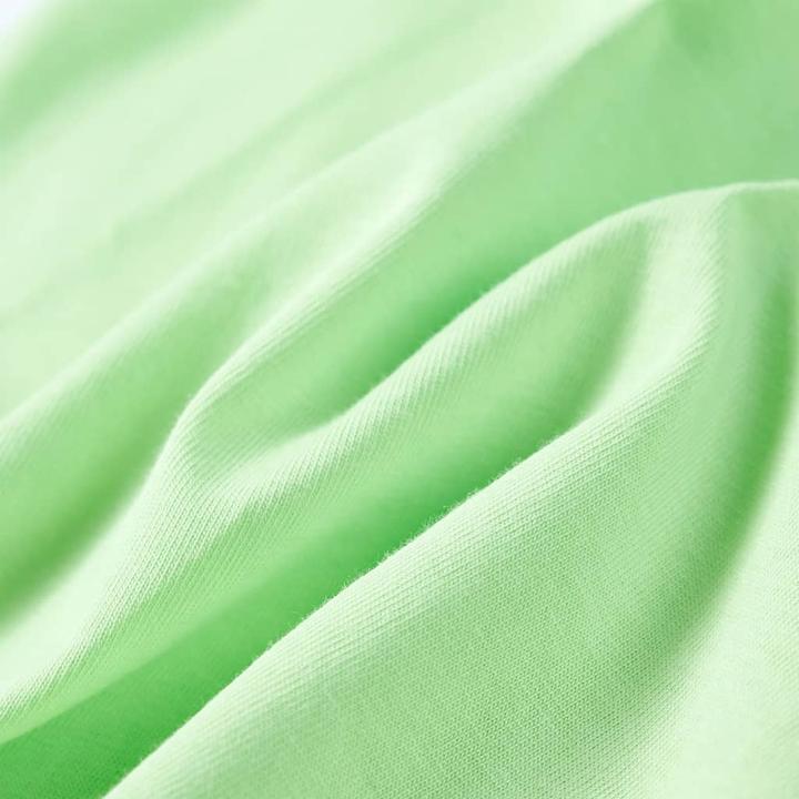 Produktbild VidaXL Kinder-T-Shirt Lindgrün 104,Material: 100 % Baumwolle,Farbe (104)