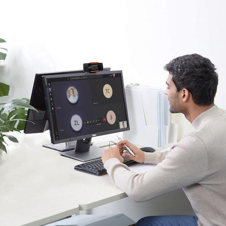 Image du produit LinQ Caméra Web USB Full HD 1080P avec microphone, HD1080 - Noir