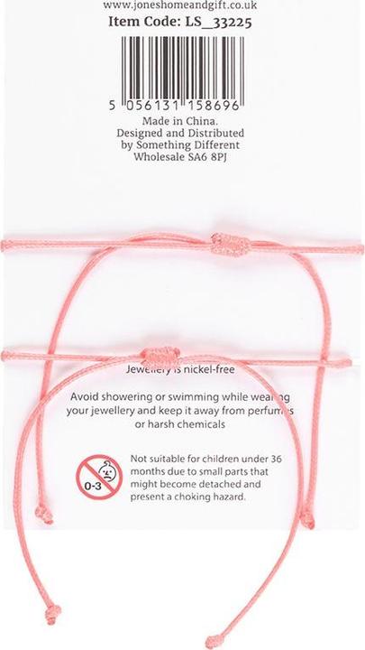 Produktbild Something Different Herz ArmbandAnhänger Besties Emaille 2erPack (100% synthetisches Material)