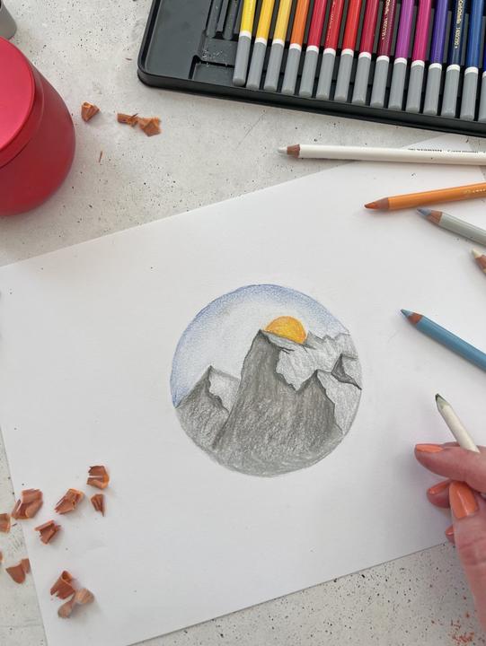 Actual product image STABILO Pastel crayon - CarbOthello - single pencil - bister (Bister, 1 x)