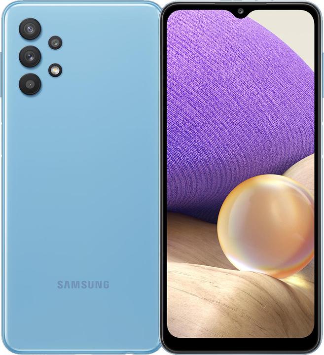 Actual product image Samsung Galaxy A32 5G EU (128 GB, Blue, 6.50", Dual SIM, 48 Mpx, 5G)