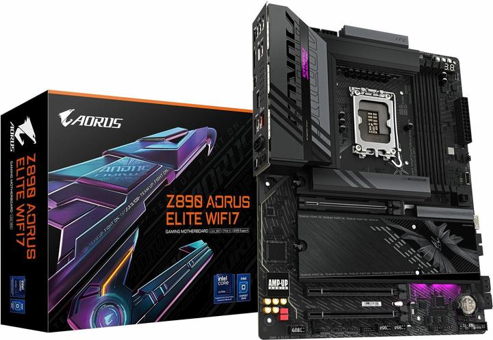 Produktbild Gigabyte Z890 AOURS ELITE WIFI7 (LGA 1851, Intel Z890, ATX)