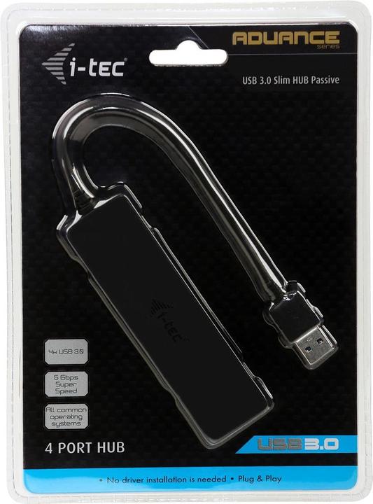 Actual product image i-tec U3HUB404 (USB-A, 4 Ports)
