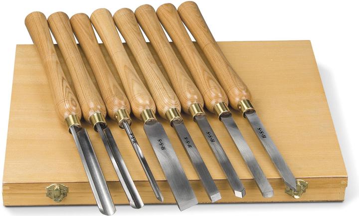 Holzstar Kit de burins de tournage