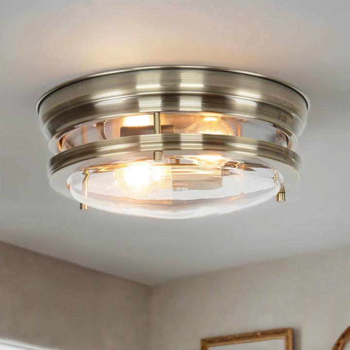 Image du produit Licht-Erlebnisse Deckenlampe Evelyn (E27)