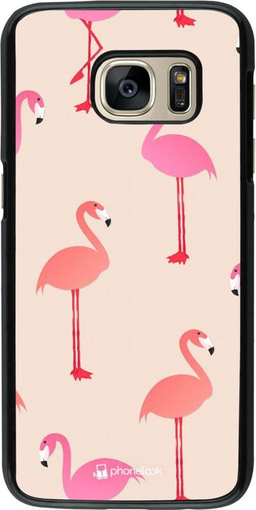 Image du produit PhoneLook Coque Pink Flamingos Pattern (Samsung Galaxy S7)