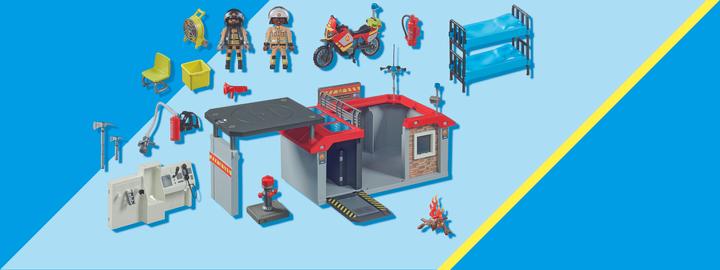 Immagine prodotto Playmobil 71193 Stazione dei pompieri (71193, Playmobil Città d'azione)