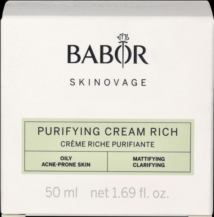 Actual product image Babor SKINOVAGE Purifying Cream Rich (50 ml, 24h cream)