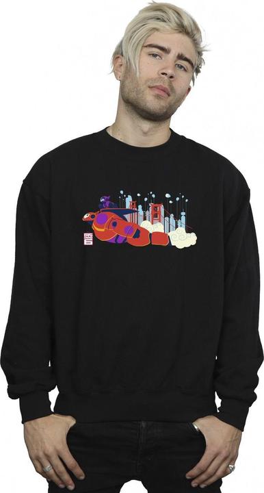 Produktbild Disney Big Hero 6 Baymax Hiro Bridge Sweatshirt (4XL)