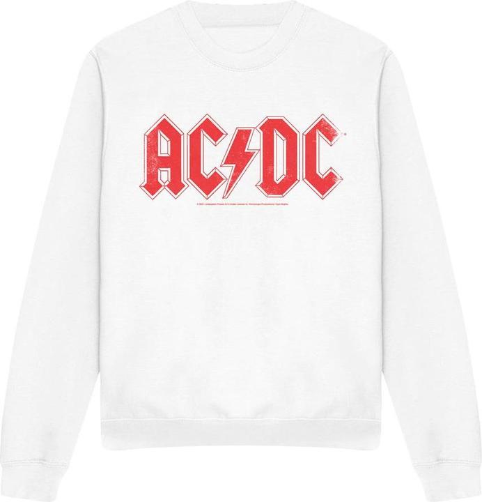 Actual product image AC/DC Unisex Adult Logo Sweatshirt (L)