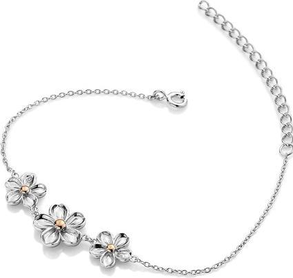 Image du produit Hot Diamonds Bracelet en argent avec fleurs Forget me not DL596