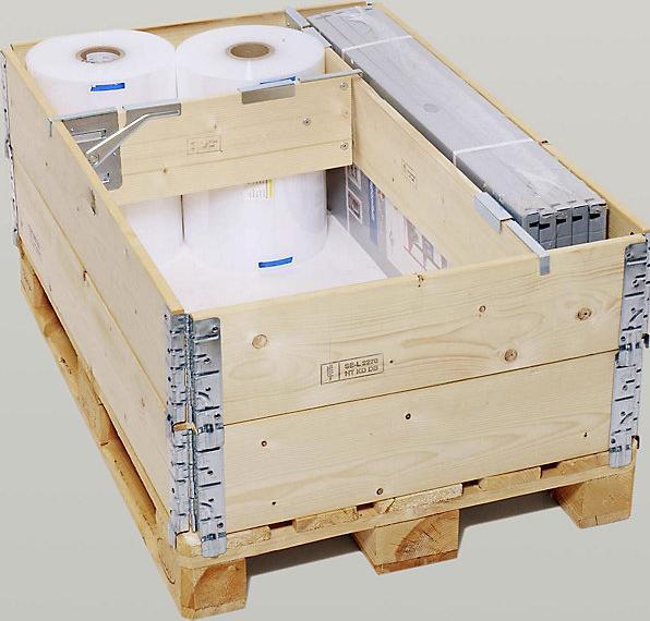 Immagine prodotto Valdemar Krog Separatore per palette, raccordi zincati, conf. da 5 pz., lunghezza 1155 mm.