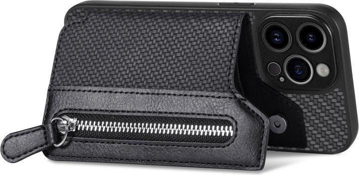 Image du produit Ueli Express iPhone 14 Pro Couverture de carte de crédit avec pochette pour pièces de monnaie (Apple iPhone 14 Pro)