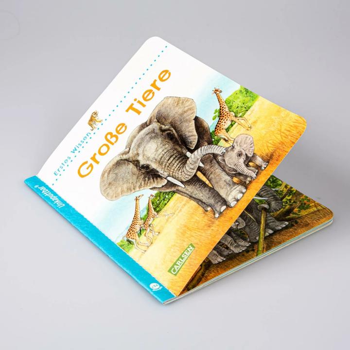 Produktbild Unkaputtbar: Erstes Wissen: Grosse Tiere (Deutsch, Petra Klose, 2021)
