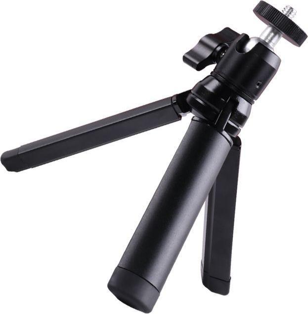 Actual product image Hurtel Tripod phone tripod with ball head - black (Metal)