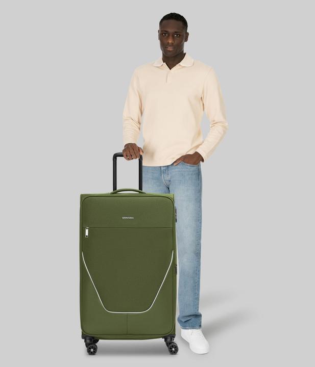 Produktbild Stratic taska 4-Rollen Trolley L 76 cm mit Dehnfalte (118 l, XL (ab 115l))