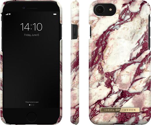 Produktbild iDeal Of Sweden Designer Hard-Cover Calacatta Ruby Marble (Apple iPhone SE (2nd Gen), Apple iPhone SE (3rd Gen), Apple iPhone 7, Apple iPhone 8)