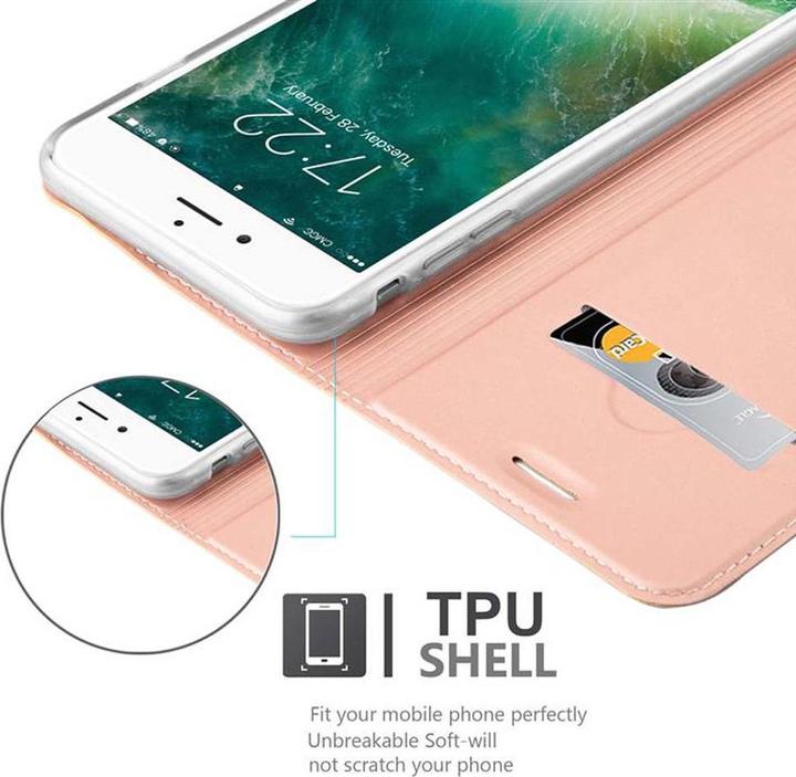 Actual product image Cadorabo Book Classy Style Cover (Apple iPhone 7 Plus, Apple iPhone 7s Plus)