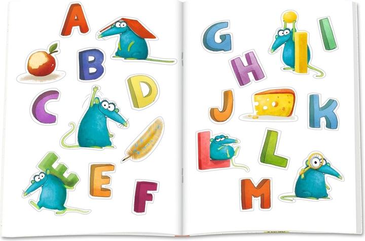 Produktbild Leseratte Otilie Das ABC-Stickerheft