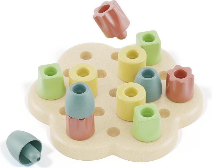 Produktbild Quercetti PlayBio Mosaik-Steckspiel aus Biokunststoff: PlayBio Chunky Peggy (13 Teile)