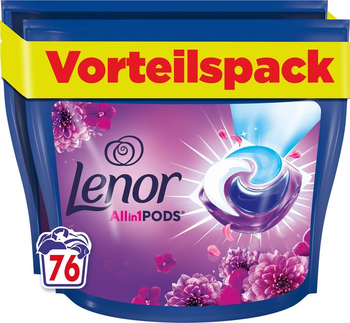Image du produit Lenor All-in-1 PODS (76 Cycles de lavage, Pods)