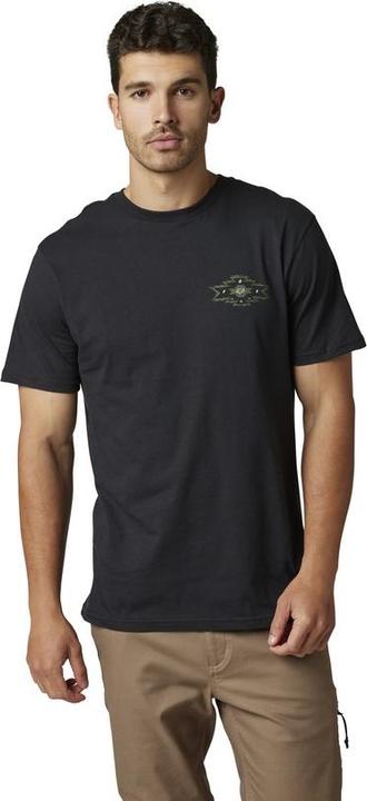 Image du produit Fox Tee 22 Full Flux Ss Prem Blk M (M)