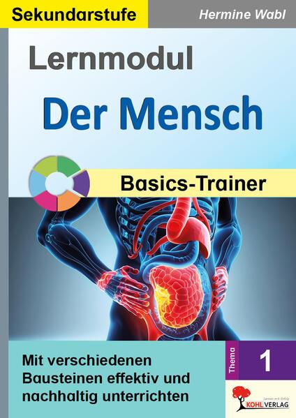 Produktbild Lernmodul 1: Der Mensch / Basics-Trainer (Deutsch, Hermine Wabl, 2024)