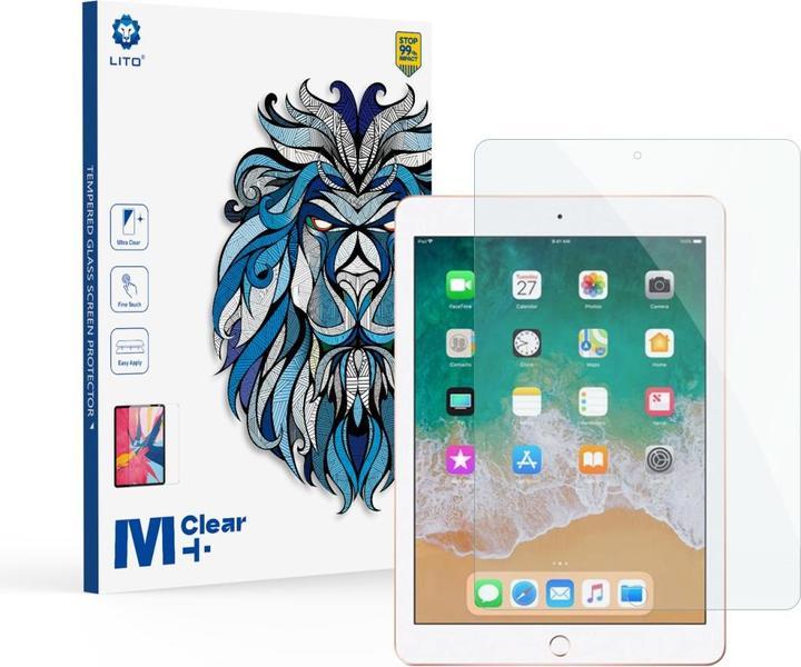 Lito iPad Air 1/2, iPad 5/6, iPad Pro 9.7 Verre blindé - Transparent (1 pièce(s), IPad Pro 9.7, iPad Air 2, iPad Air, iPad 2018 (6e gén.), iPad 2017 (5e gène))